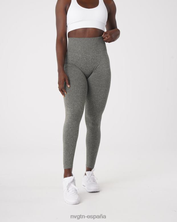 aptitud física mujer NVGTN HB2N2561 verde caqui leggins sin costuras