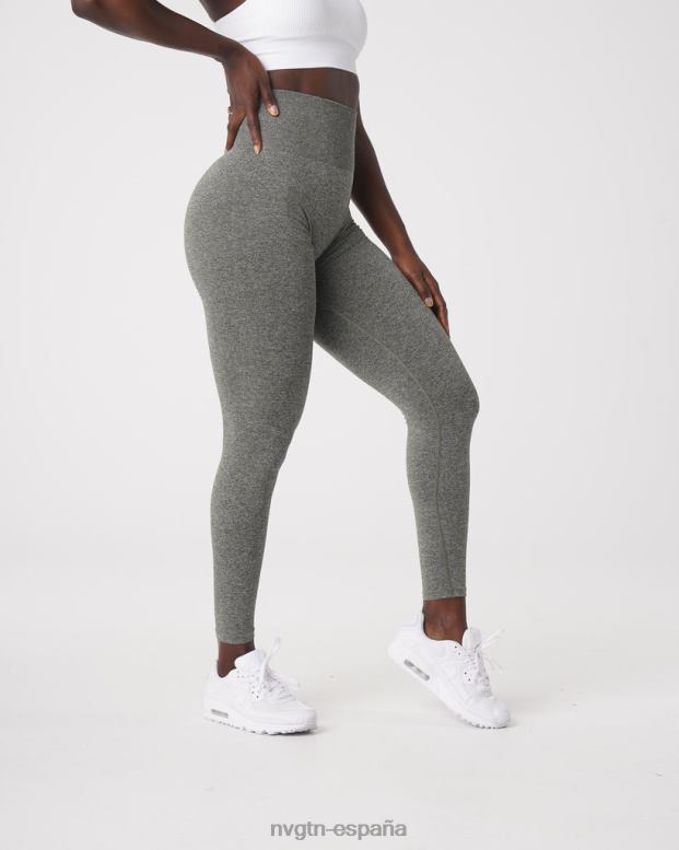 aptitud física mujer NVGTN HB2N2561 verde caqui leggins sin costuras