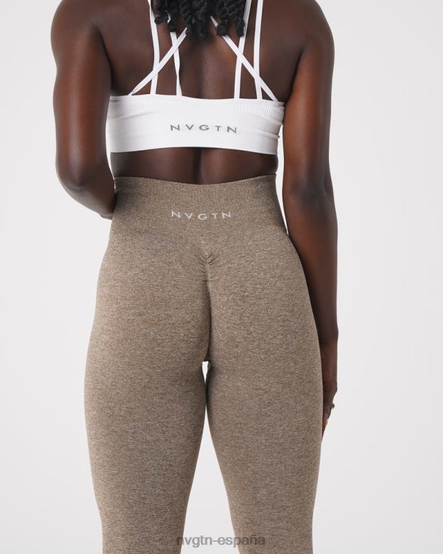 aptitud física mujer NVGTN HB2N2562 moca leggins sin costuras