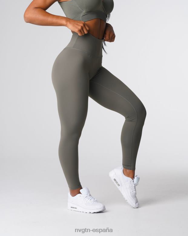 aptitud física mujer NVGTN HB2N2567 verde caqui leggins distintivos 2.0