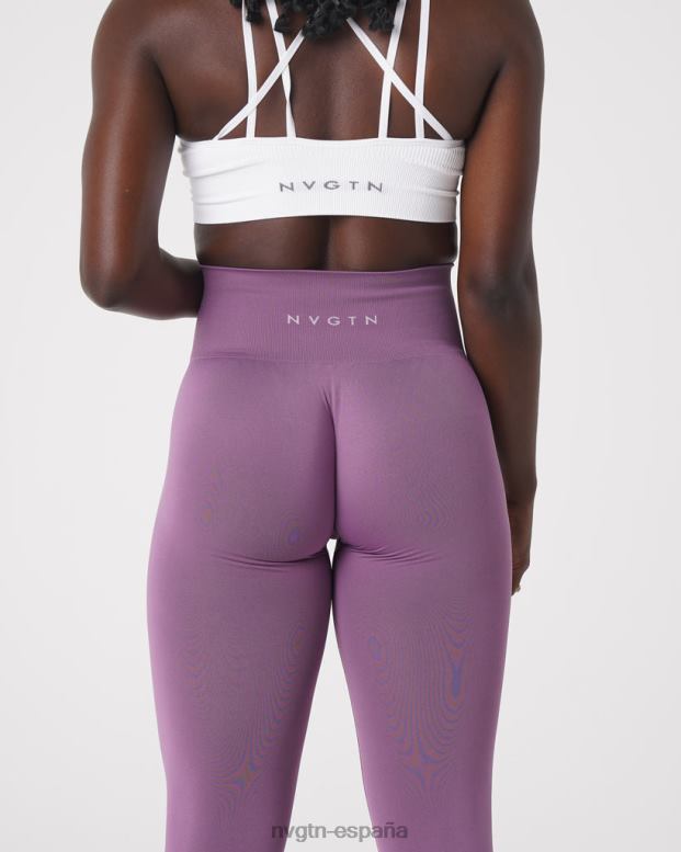 aptitud física mujer NVGTN HB2N2577 orquídea leggins lisos sin costuras