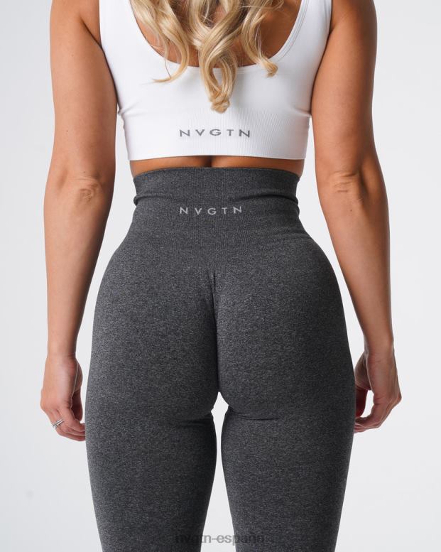 aptitud física mujer NVGTN HB2N2578 negro moteado nv leggins sin costuras