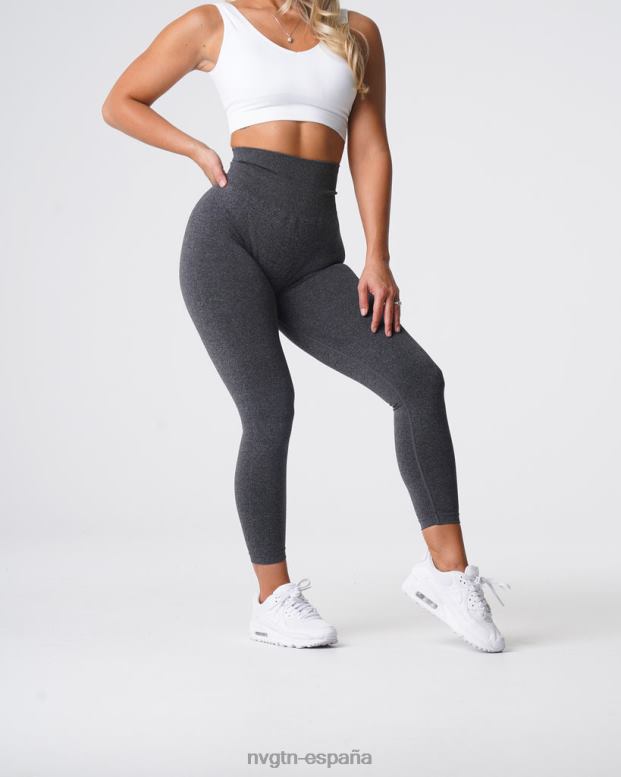 aptitud física mujer NVGTN HB2N2578 negro moteado nv leggins sin costuras