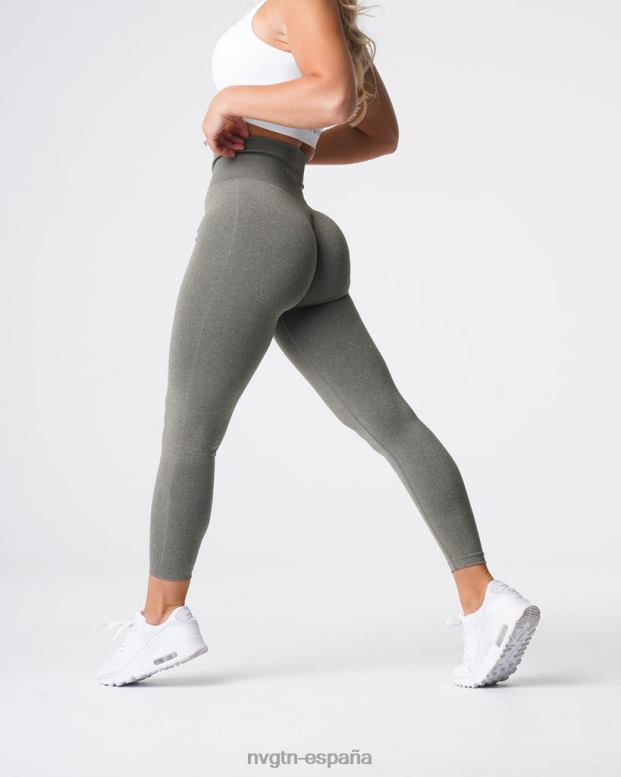 aptitud física mujer NVGTN HB2N2588 verde caqui nv leggins sin costuras