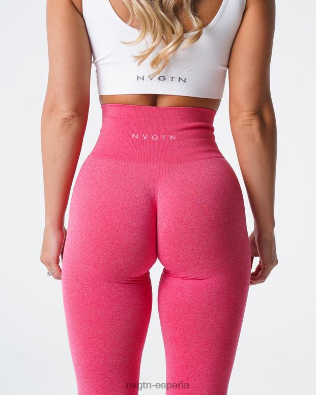 aptitud física mujer NVGTN HB2N2590 Rosa caliente nv leggins sin costuras