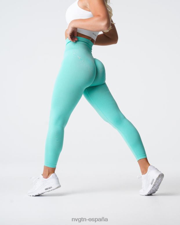aptitud física mujer NVGTN HB2N2595 menta nv leggins sin costuras