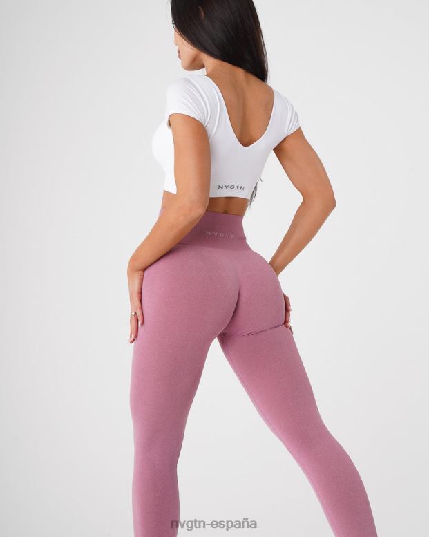 aptitud física mujer NVGTN HB2N2600 rosa pastel nv leggins sin costuras