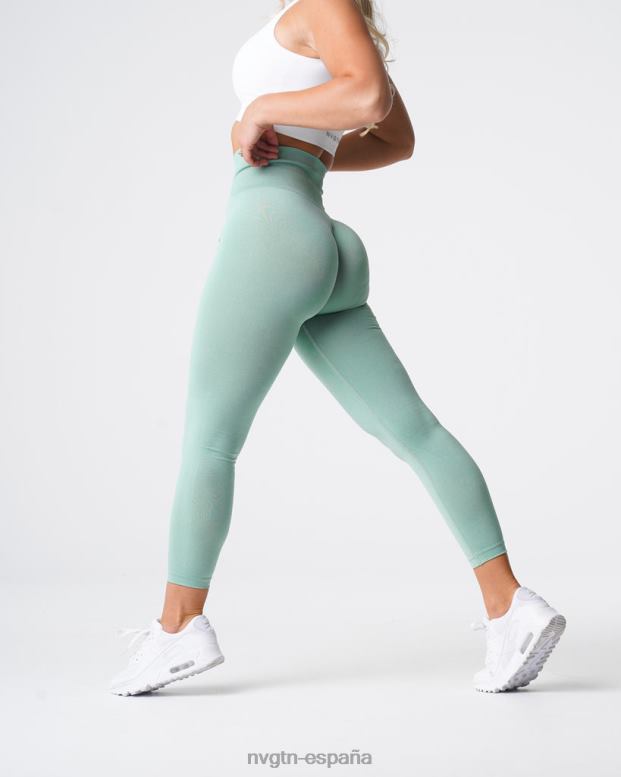 aptitud física mujer NVGTN HB2N2602 verde salvia nv leggins sin costuras
