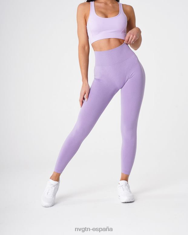 aptitud física mujer NVGTN HB2N2603 lila nv leggins sin costuras