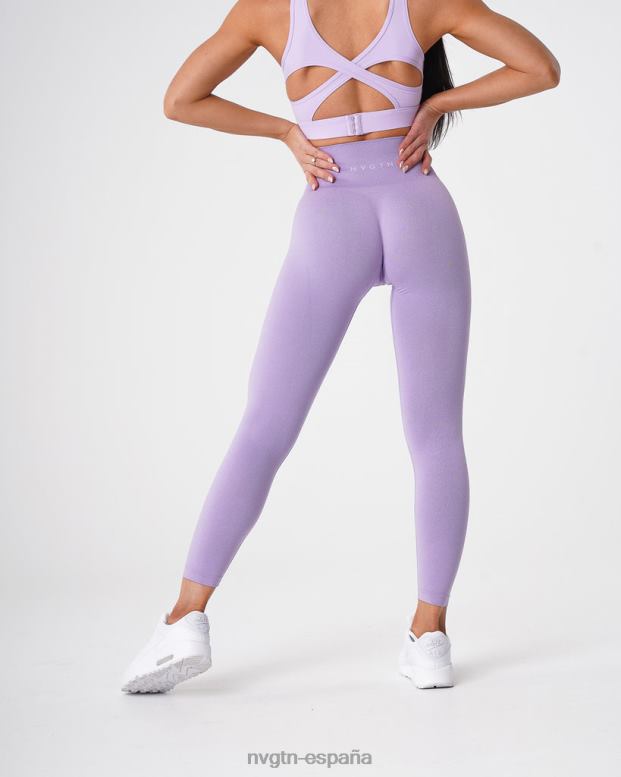 aptitud física mujer NVGTN HB2N2603 lila nv leggins sin costuras