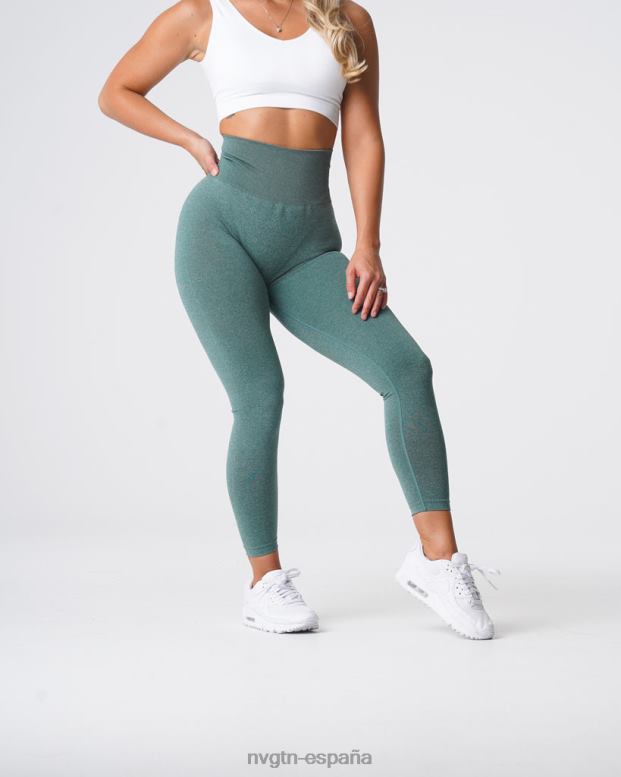 aptitud física mujer NVGTN HB2N2604 bosque verde nv leggins sin costuras