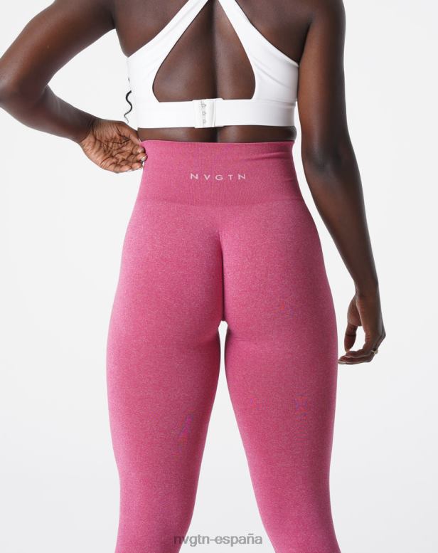 aptitud física mujer NVGTN HB2N2607 carmesí nv leggins sin costuras