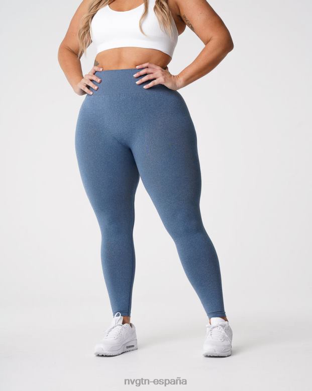 aptitud física mujer NVGTN HB2N2608 azul pizarra nv leggins sin costuras