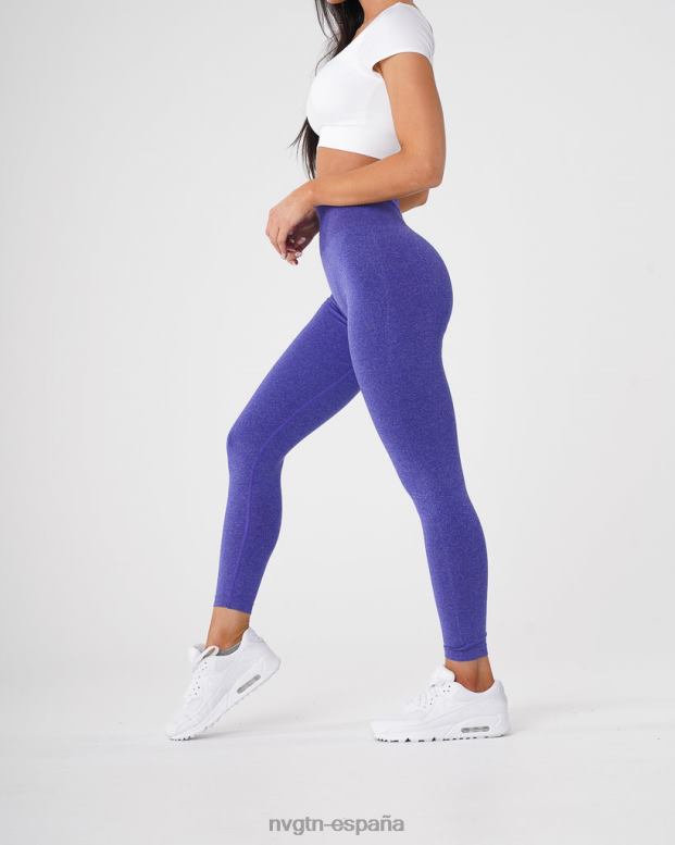 aptitud física mujer NVGTN HB2N2609 azul eléctrico nv leggins sin costuras