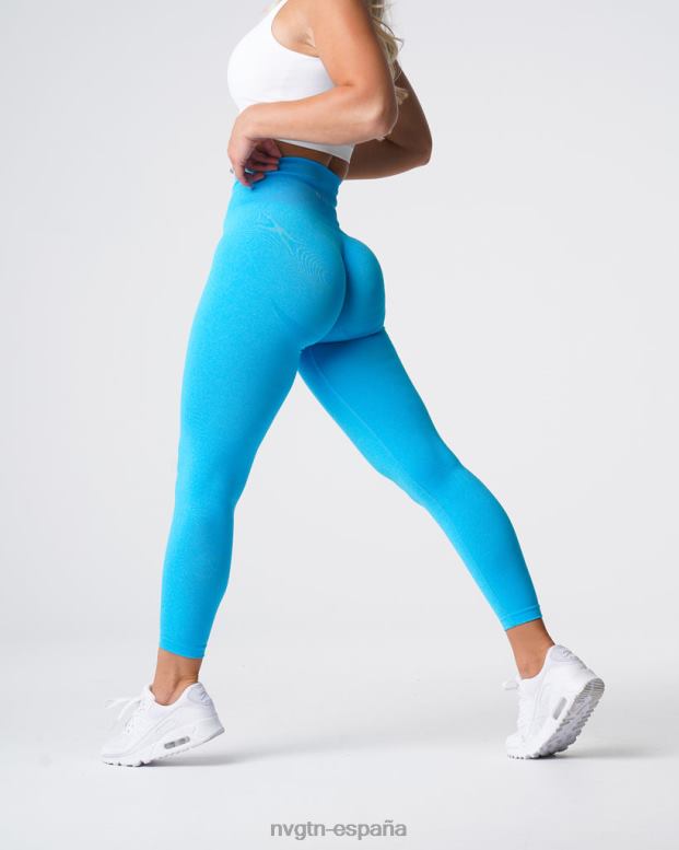 aptitud física mujer NVGTN HB2N2635 caribe leggins curvos sin costuras