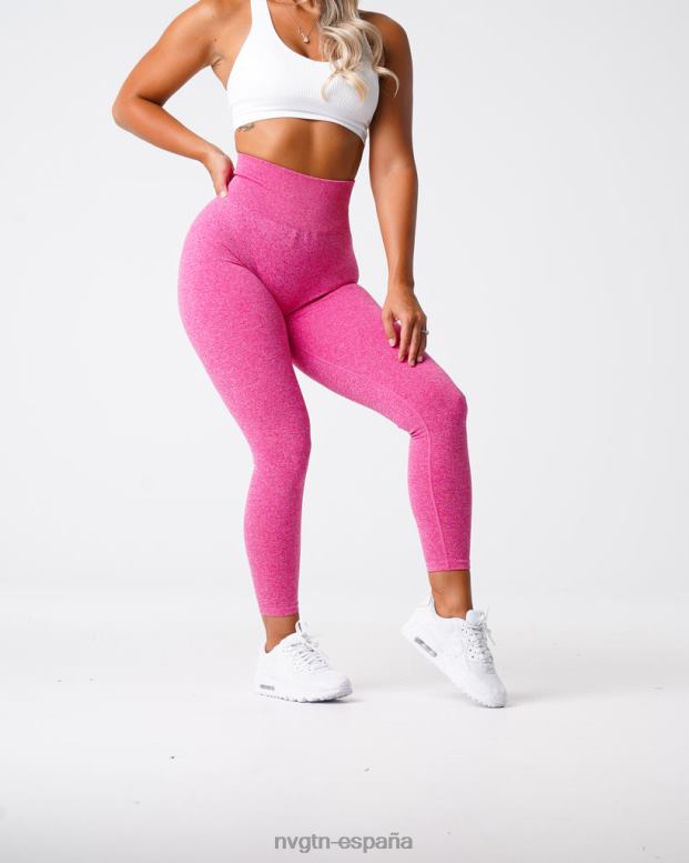 aptitud física mujer NVGTN HB2N2644 fucsia leggins sin costuras