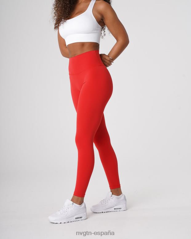 aptitud física mujer NVGTN HB2N2652 escarlata leggins distintivos 2.0