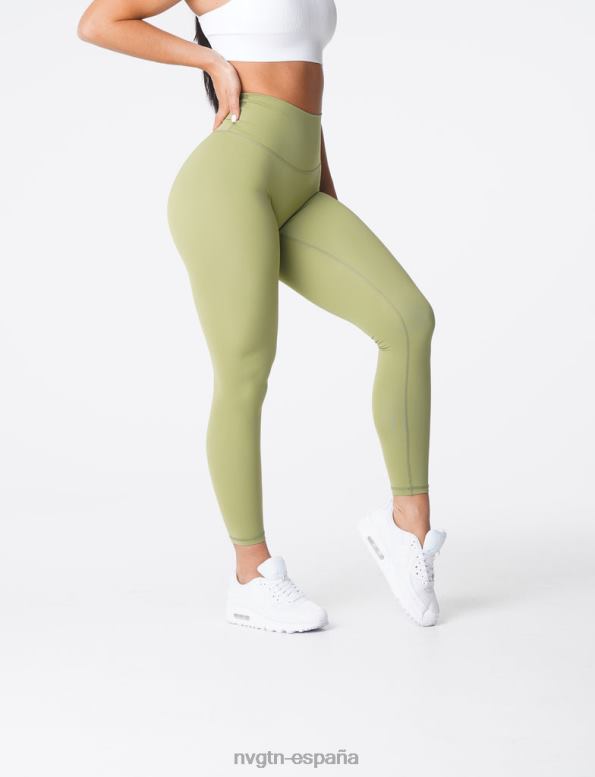 aptitud física mujer NVGTN HB2N2654 aceituna leggins distintivos 2.0