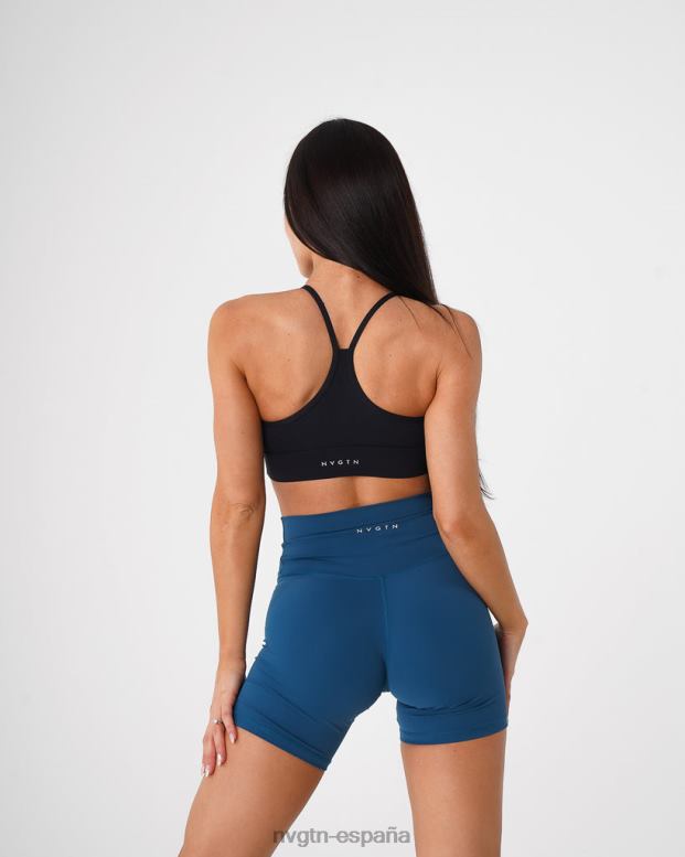 aptitud física mujer NVGTN HB2N2181 negro sujetador oasis