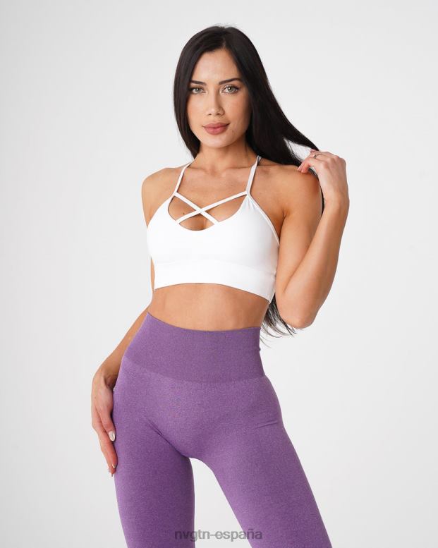 aptitud física mujer NVGTN HB2N2182 blanco sujetador oasis