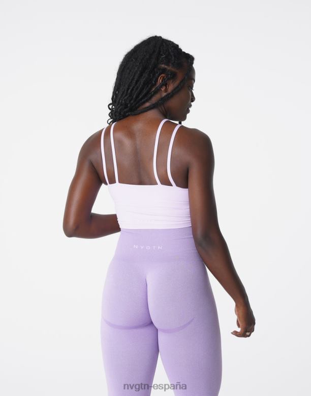 aptitud física mujer NVGTN HB2N2192 lavanda top sujetador aplomo