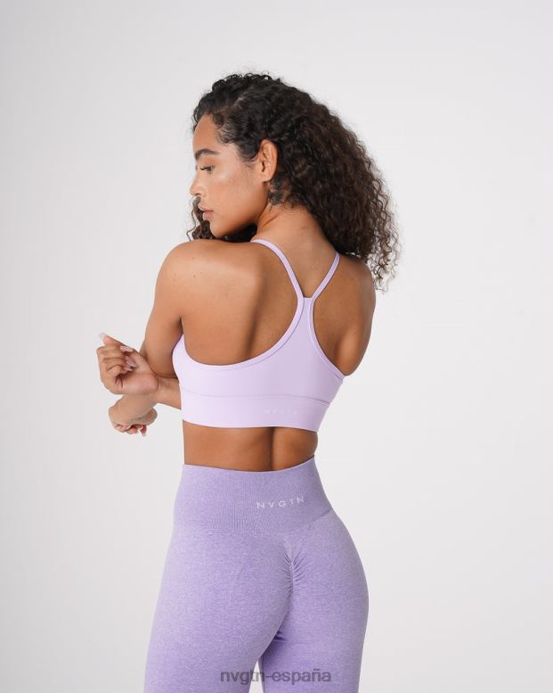 aptitud física mujer NVGTN HB2N2239 lavanda sujetador oasis