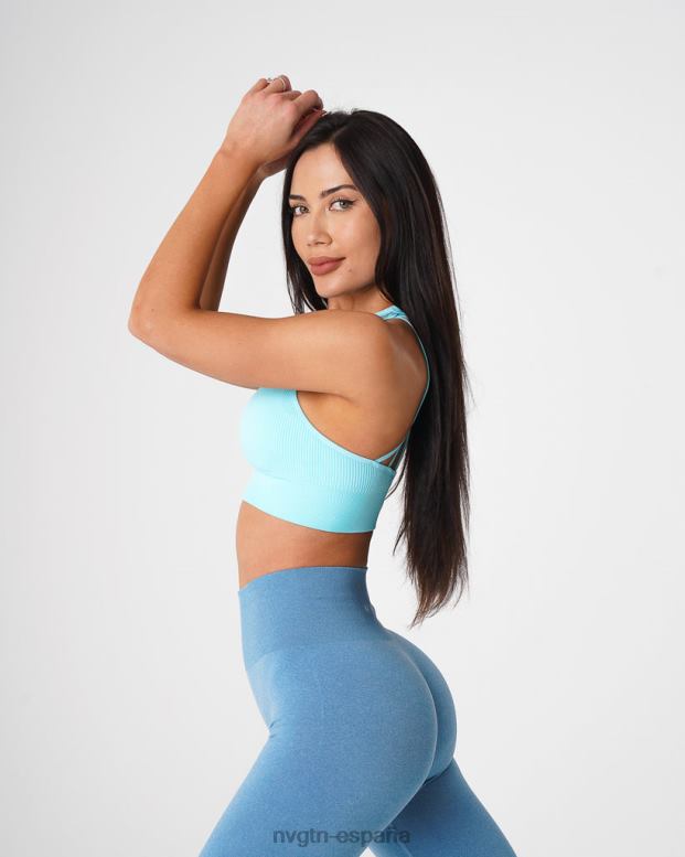 aptitud física mujer NVGTN HB2N267 agua sujetador sin costuras de canalé galaxy