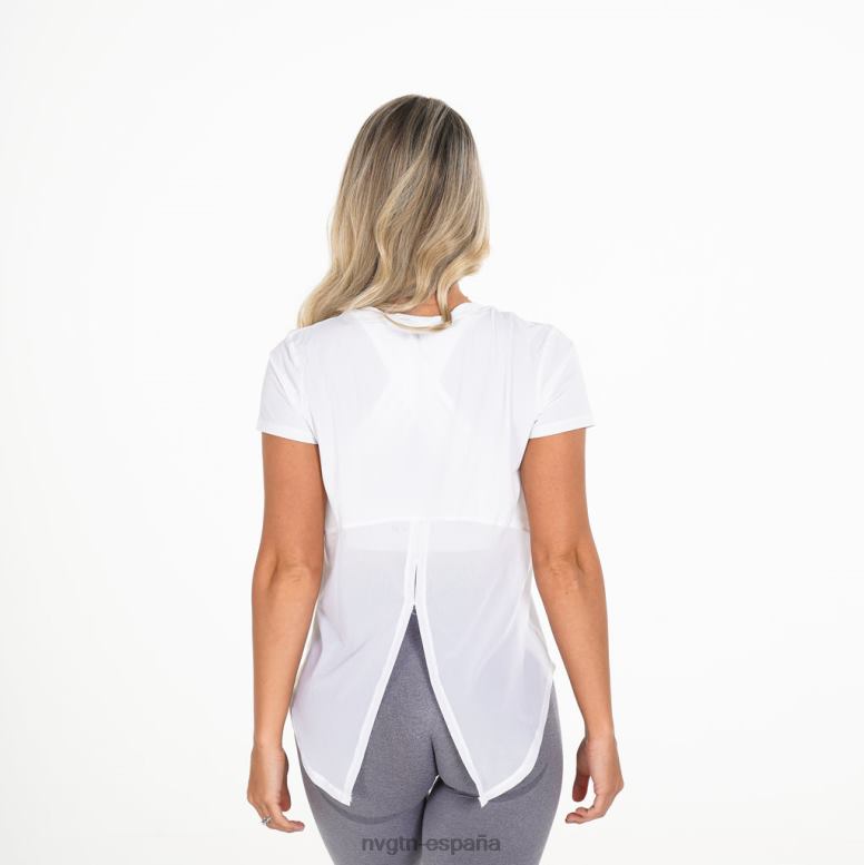 aptitud física mujer NVGTN HB2N2272 blanco camiseta lujosa
