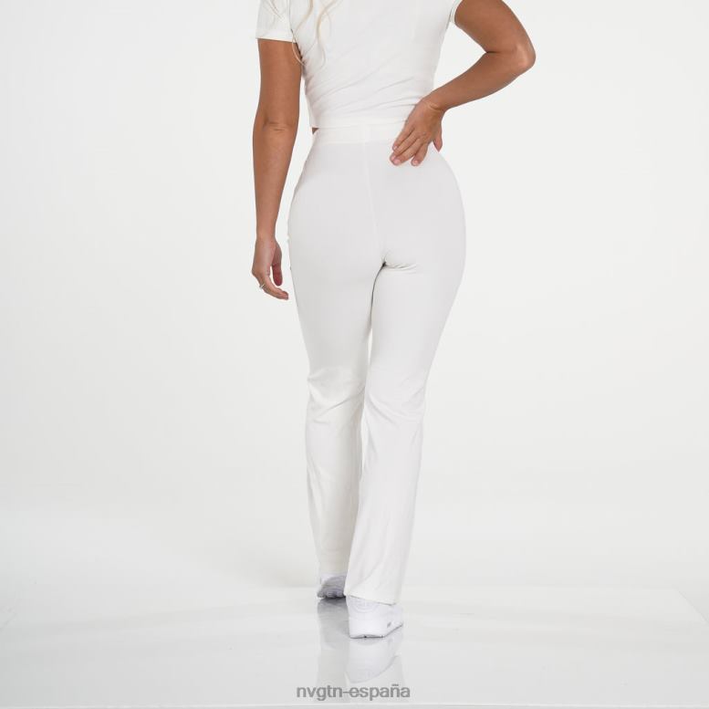 estilo de vida mujer NVGTN HB2N2749 crema hola pantalón lounge de fin de semana
