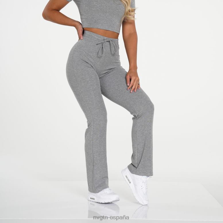 estilo de vida mujer NVGTN HB2N2750 gris hola pantalón lounge de fin de semana