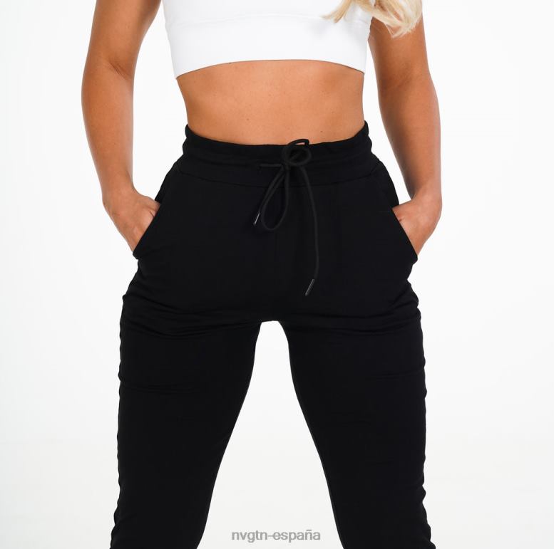 estilo de vida mujer NVGTN HB2N2753 negro corredores relajados