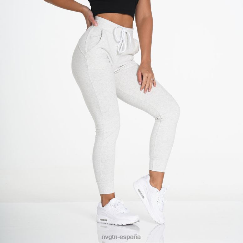 estilo de vida mujer NVGTN HB2N2754 gris claro corredores relajados