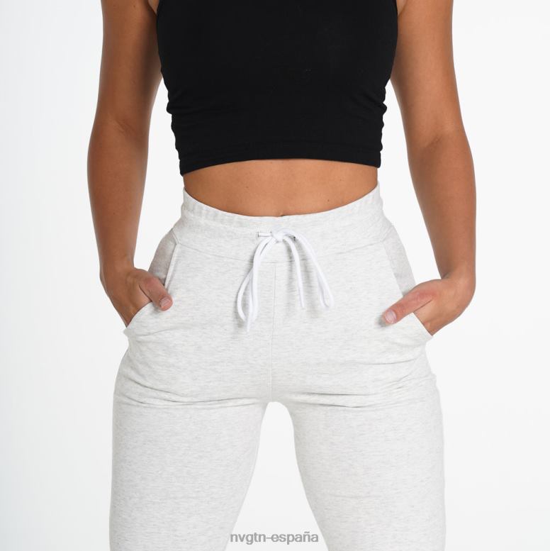 estilo de vida mujer NVGTN HB2N2754 gris claro corredores relajados