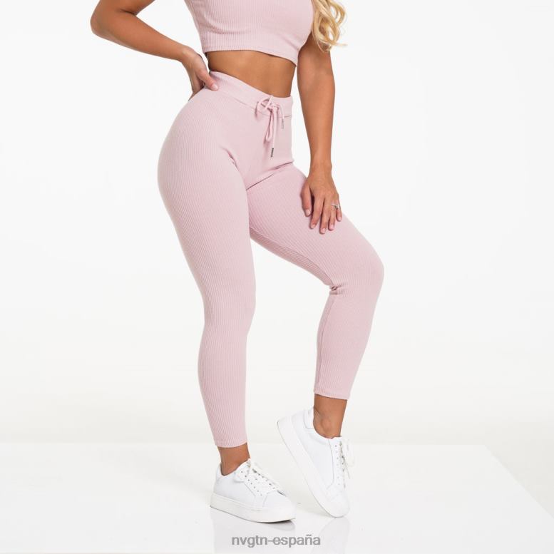 estilo de vida mujer NVGTN HB2N2756 rosa pantalones de descanso para el día perezoso