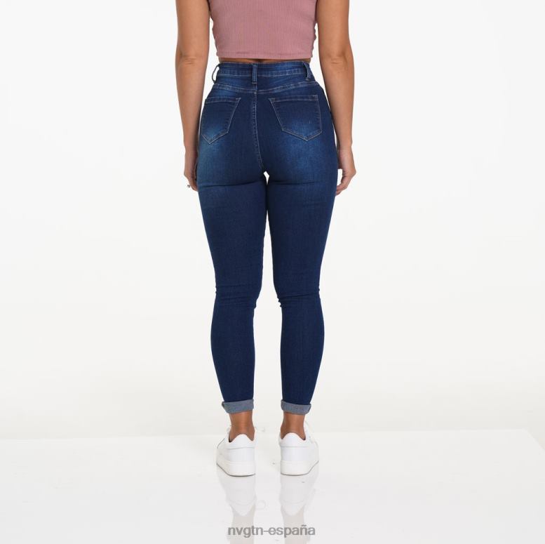 estilo de vida mujer NVGTN HB2N2743 lavado oscuro vaqueros navishape